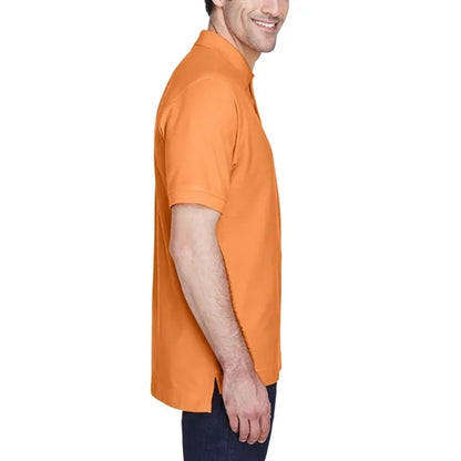 Devon & Jones Men's Short-Sleeve Polo Shirt