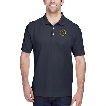 Devon & Jones Men's Short-Sleeve Polo Shirt