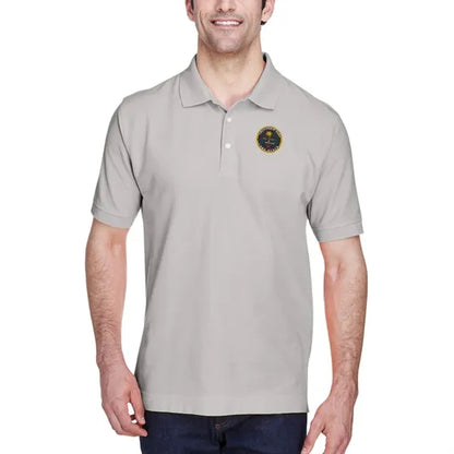 Devon & Jones Men's Short-Sleeve Polo Shirt