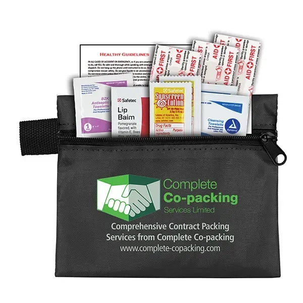Paris 10 Piece First Aid Kit in Pouch