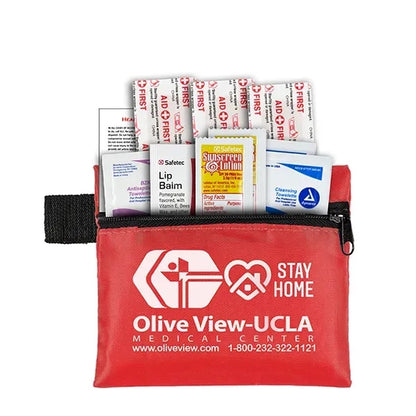 Paris 10 Piece First Aid Kit in Pouch