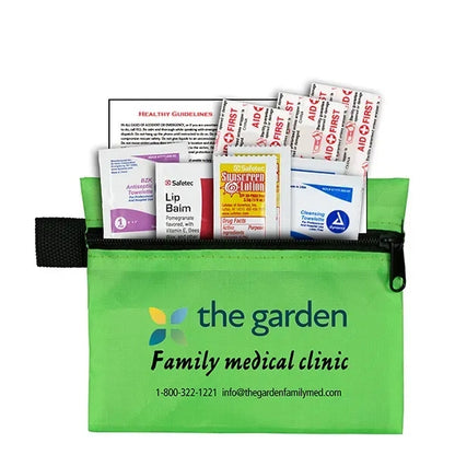 Paris 10 Piece First Aid Kit in Pouch