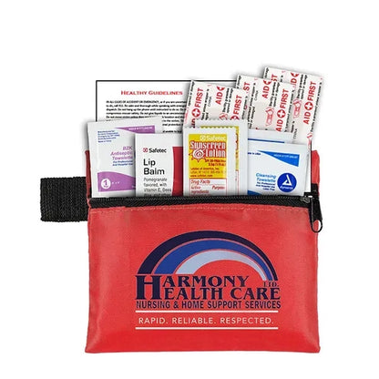 Paris 10 Piece First Aid Kit in Pouch