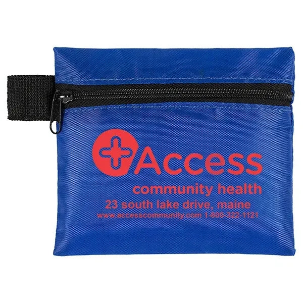Tag-A-Long Plus 8 Piece First Aid Kit in Zipper Pouch