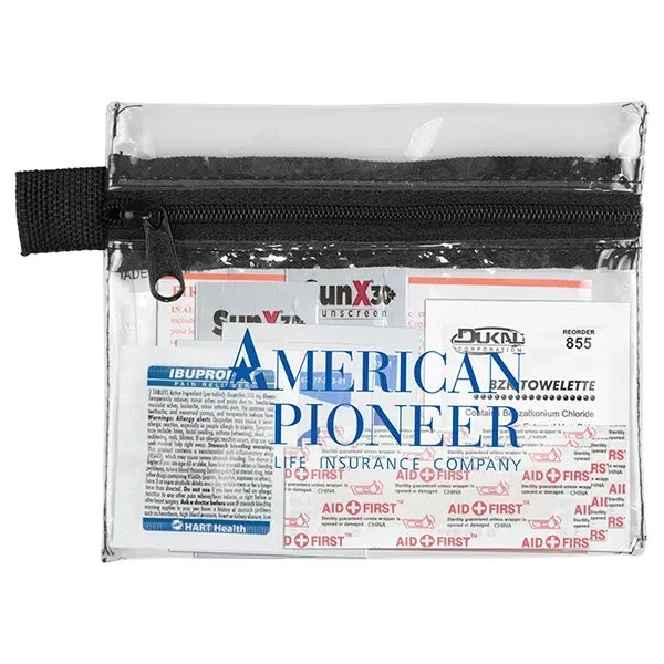 Tag-A-Long Plus 8 Piece First Aid Kit in Zipper Pouch