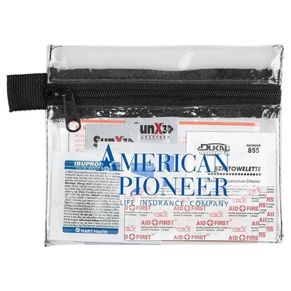 Tag-A-Long Plus 8 Piece First Aid Kit in Zipper Pouch