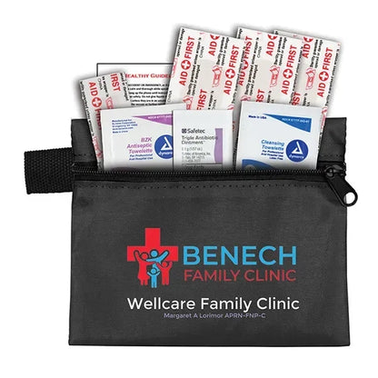 Tag-A-Long Plus 8 Piece First Aid Kit in Zipper Pouch