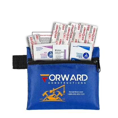 Tag-A-Long Plus 8 Piece First Aid Kit in Zipper Pouch