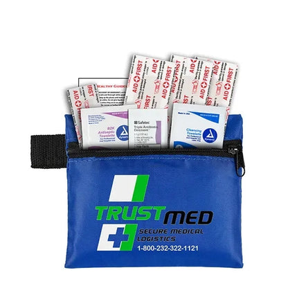 Tag-A-Long Plus 8 Piece First Aid Kit in Zipper Pouch