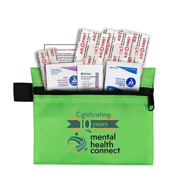 Tag-A-Long Plus 8 Piece First Aid Kit in Zipper Pouch