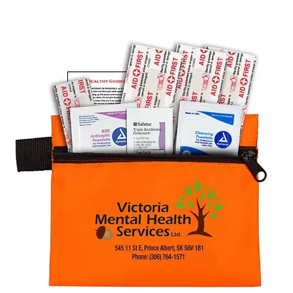Tag-A-Long Plus 8 Piece First Aid Kit in Zipper Pouch