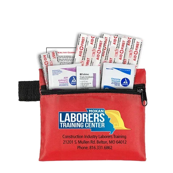 Tag-A-Long Plus 8 Piece First Aid Kit in Zipper Pouch