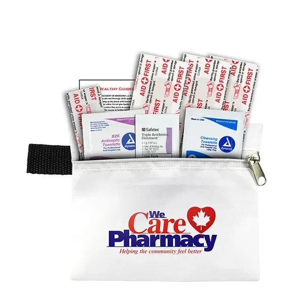 Tag-A-Long Plus 8 Piece First Aid Kit in Zipper Pouch