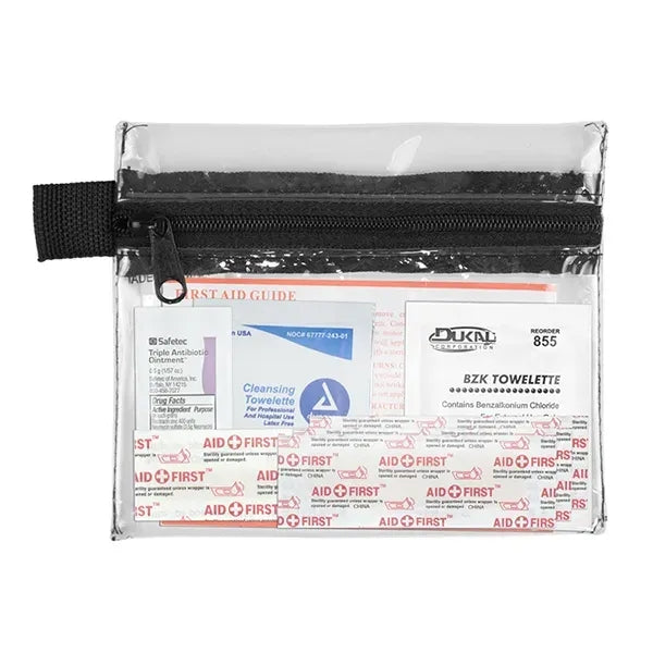 Tag-A-Long Plus 8 Piece First Aid Kit in Zipper Pouch
