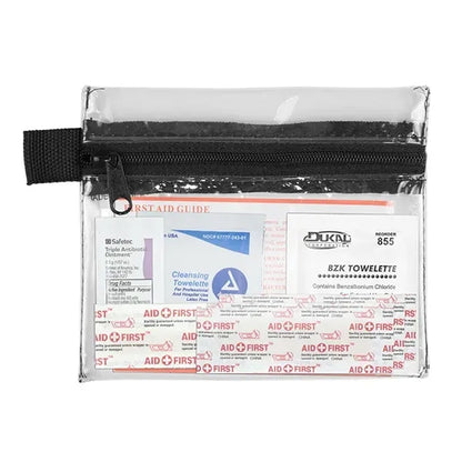 Tag-A-Long Plus 8 Piece First Aid Kit in Zipper Pouch