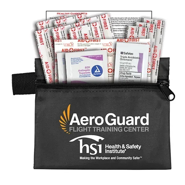 Riverside Plus 14 Piece First Aid Kit in Zipper Pouch