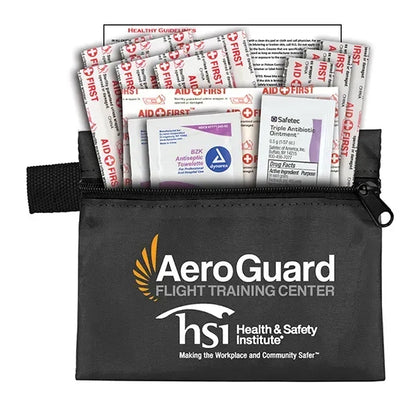 Riverside Plus 14 Piece First Aid Kit in Zipper Pouch