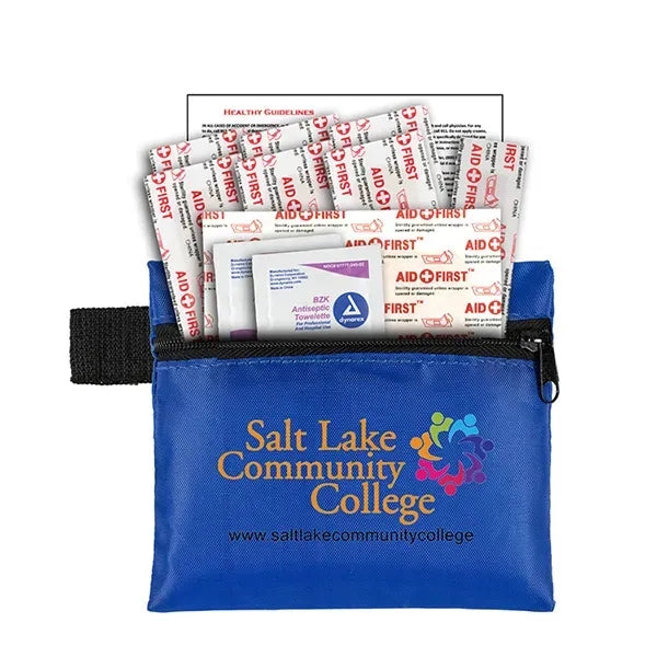 Riverside Plus 14 Piece First Aid Kit in Zipper Pouch