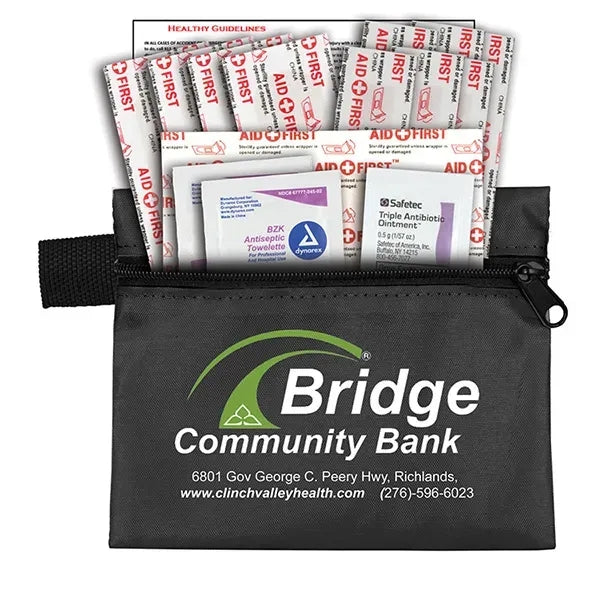 Doc 19 Piece First Aid Kit in Zipper Pouch