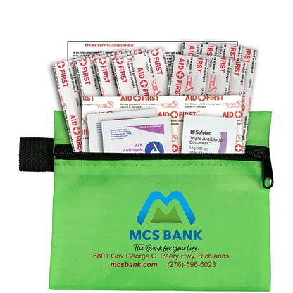 Doc 19 Piece First Aid Kit in Zipper Pouch