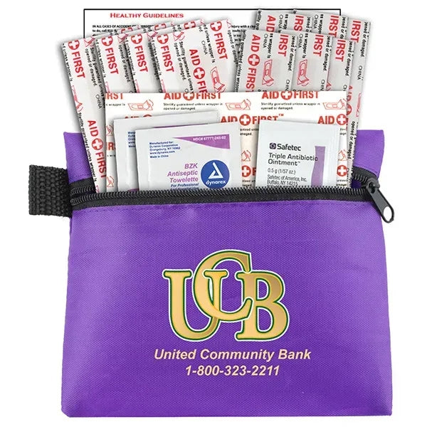 Doc 19 Piece First Aid Kit in Zipper Pouch