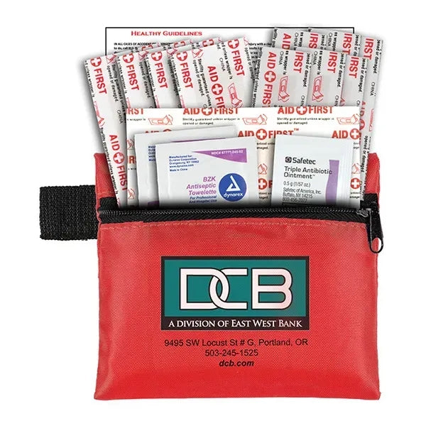 Doc 19 Piece First Aid Kit in Zipper Pouch