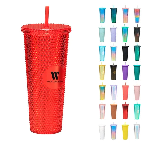 Double Wall Studded Cups 24 Oz