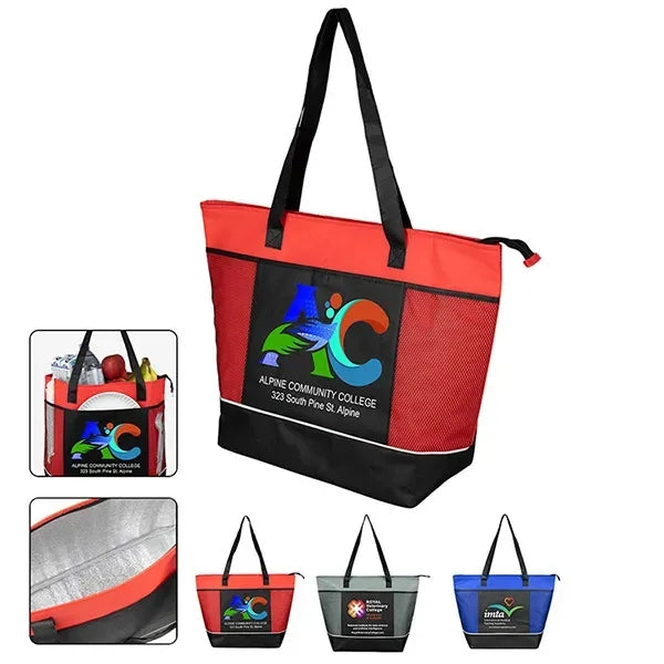 Gusset - "FROST LINE" Super-Sized Insulated Zipper Cooler To