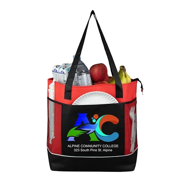 Gusset - "FROST LINE" Super-Sized Insulated Zipper Cooler To