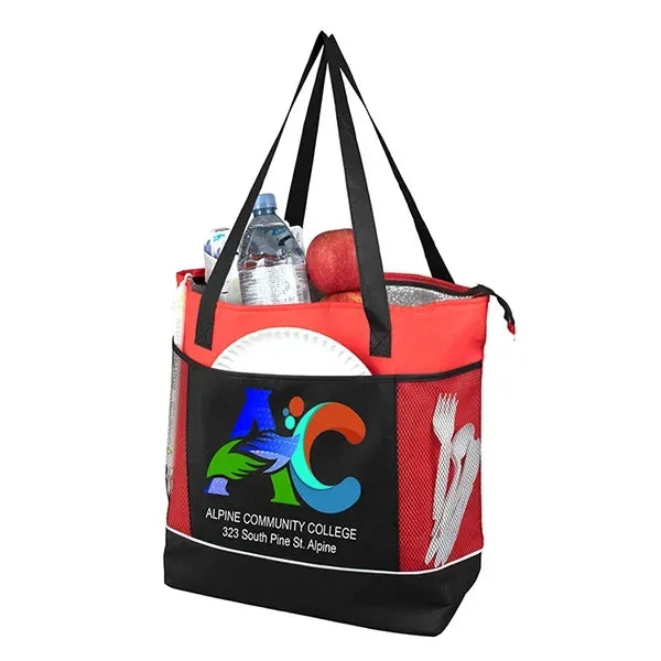 Gusset - "FROST LINE" Super-Sized Insulated Zipper Cooler To