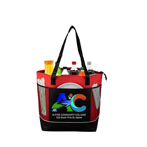 Gusset - "FROST LINE" Super-Sized Insulated Zipper Cooler To