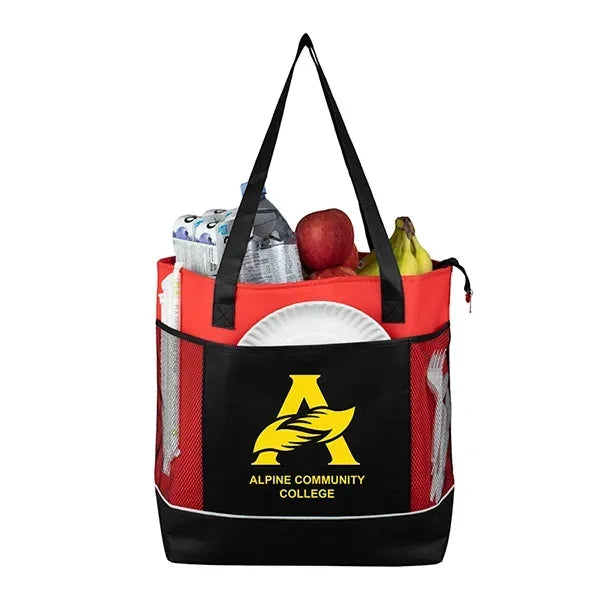 Gusset - "FROST LINE" Super-Sized Insulated Zipper Cooler To