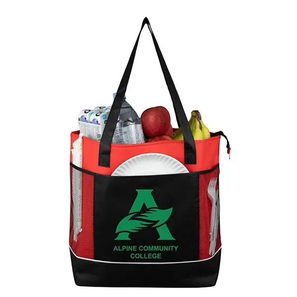 Gusset - "FROST LINE" Super-Sized Insulated Zipper Cooler To