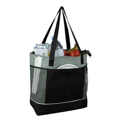 Gusset - "FROST LINE" Super-Sized Insulated Zipper Cooler To