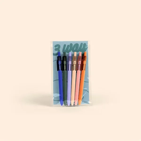 3-way Pen 6-Pack