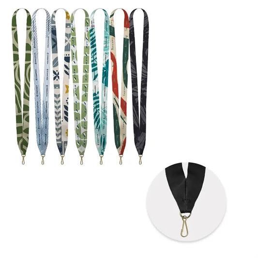 3/4" Full Color Sublimated Ribbon Lanyard for Awards & Medal