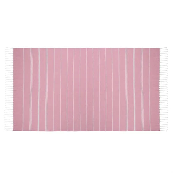 Embroidered Fringe Beach Towel ( 40'' x 70'' )
