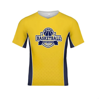 PERFORMANCE CREW NECK FULLY CUSTOM DYE SUBLIMATION T-SHIRT