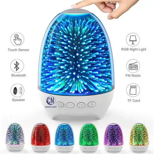 2 In 1 Night Light Bluetooth Speaker