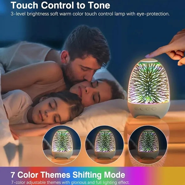 2 In 1 Night Light Bluetooth Speaker