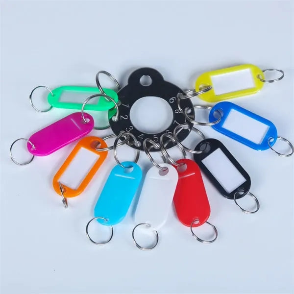 Key ID Label Tags with Keychain