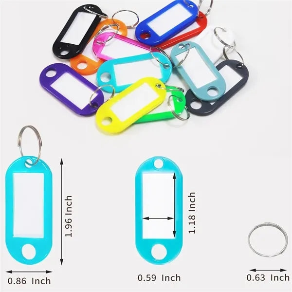 Key ID Label Tags with Keychain
