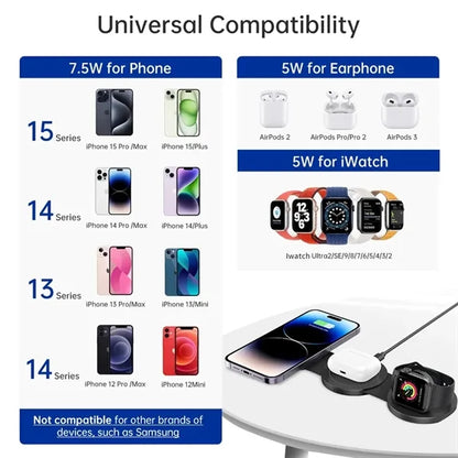 3-in-1 Wireless Charging Station