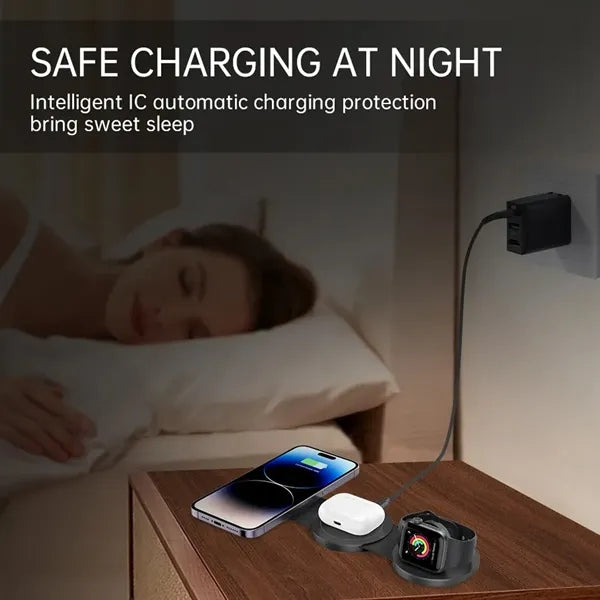3-in-1 Wireless Charging Station