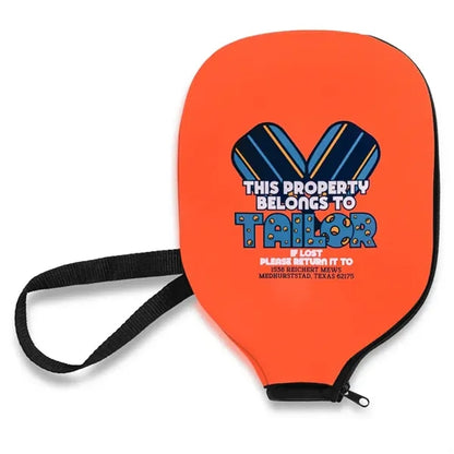 Custom Pickleball Paddle Covers