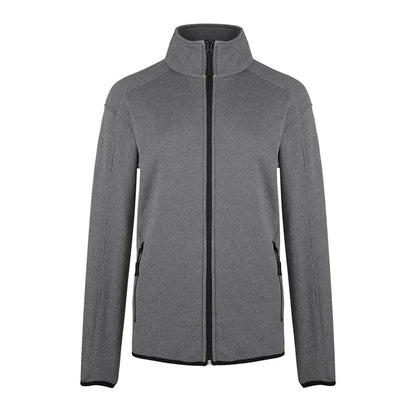 Women's Full Zip Heathered Stretch Fleece Jacket