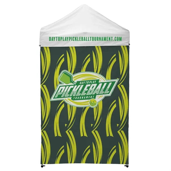 5' Economy Tent Full Wall (Dye Sublimated, Single-Sided)