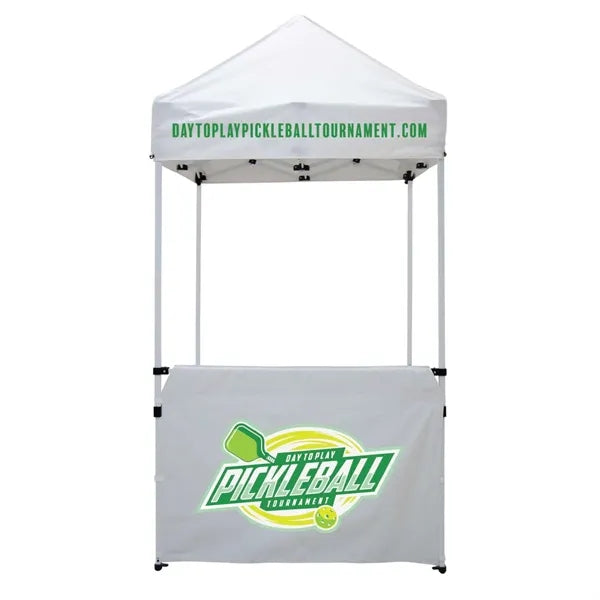 5' Economy Tent Half Wall (Full-Color Imprint)