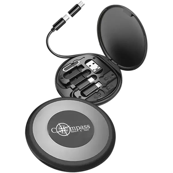 Multi Charging Cable Case Convertor USB C to Type C/iOS