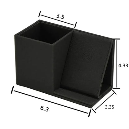 Multifunctional  Wireless Charging Pen Holder Organizer